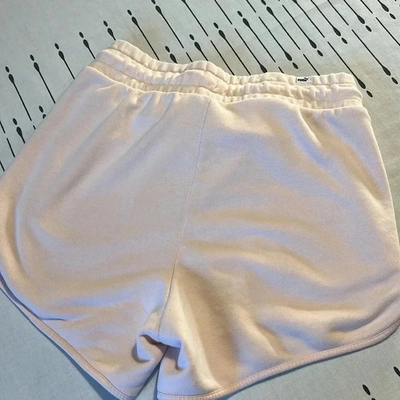 Baby Pink Puma Shorts. Size small - Picture 3 of 7